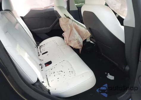 2025 Tesla Model Y Long Range Dual Motor All-Wheel Drive из США, поврежденный, VIN 7SAYGDEE5SA361917